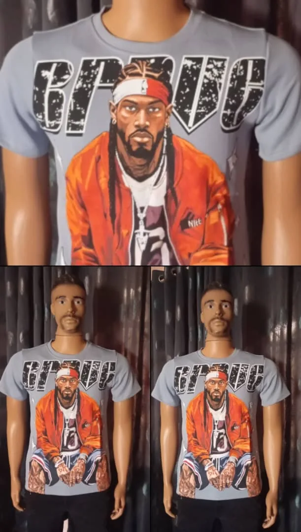 Graphic Front and Back Graphics Design  Top