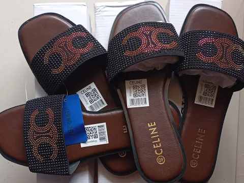 Celine Palmer Slippers