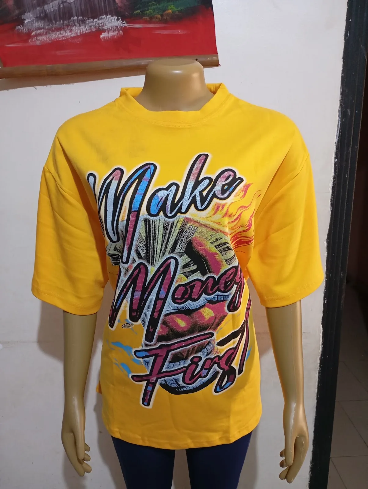 Unisex Front and Back Graphics Teeshirt