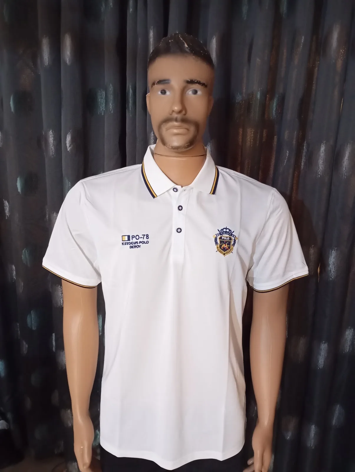Collar Neck Polo Teeshirt