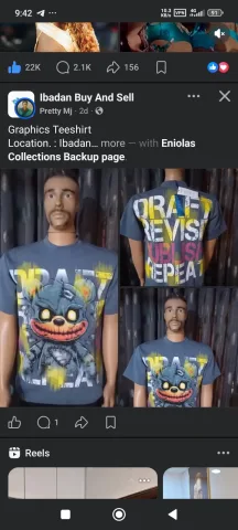 Quality Graphics Front and Back Graphics Teeshirt